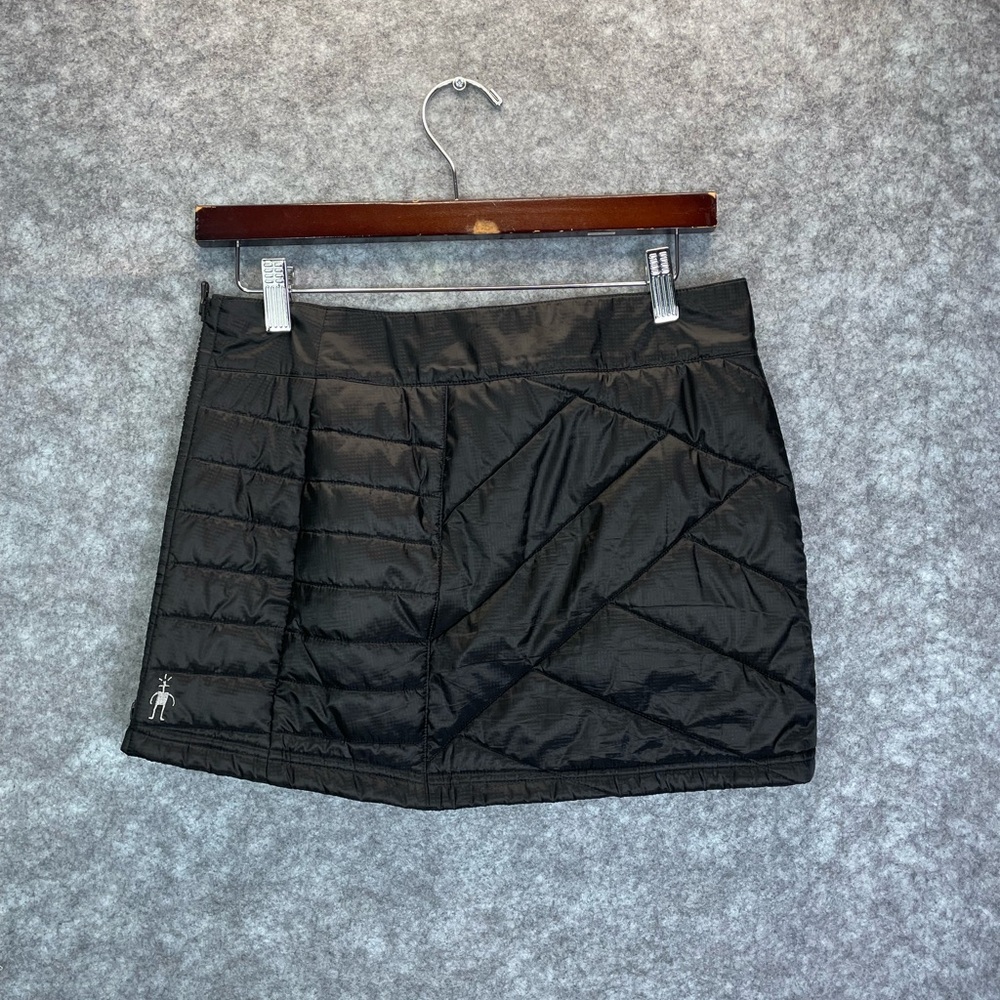 SmartWool Women’s Full Zip Quilted Mini Skirt Size XS Puffer Merino Wool
